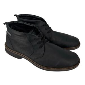 ECCO Turn GORE-TEX Leather Chuckka Boots Mens Size 45 EU 11-11.5 US Black